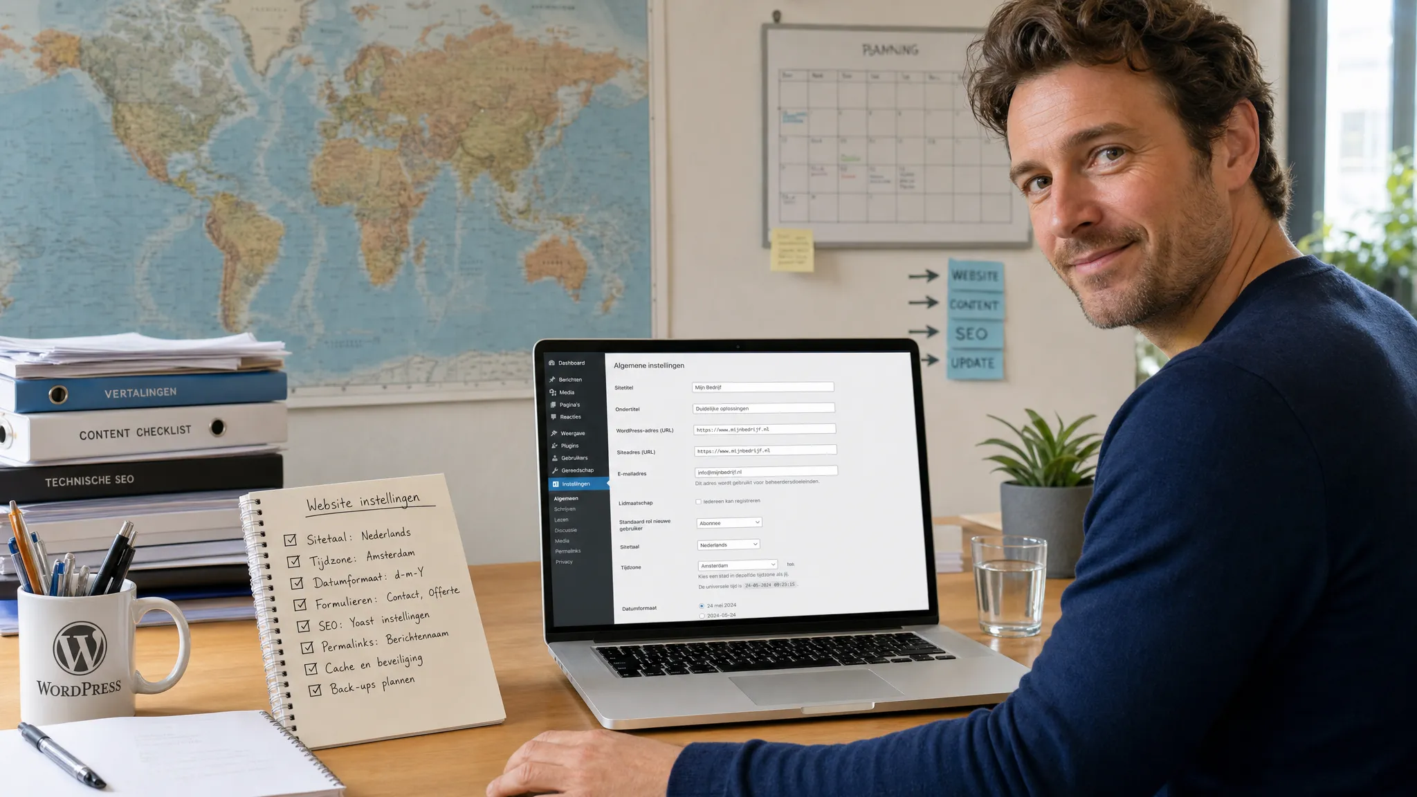 WordPress Nederlands instellen en goed beheren