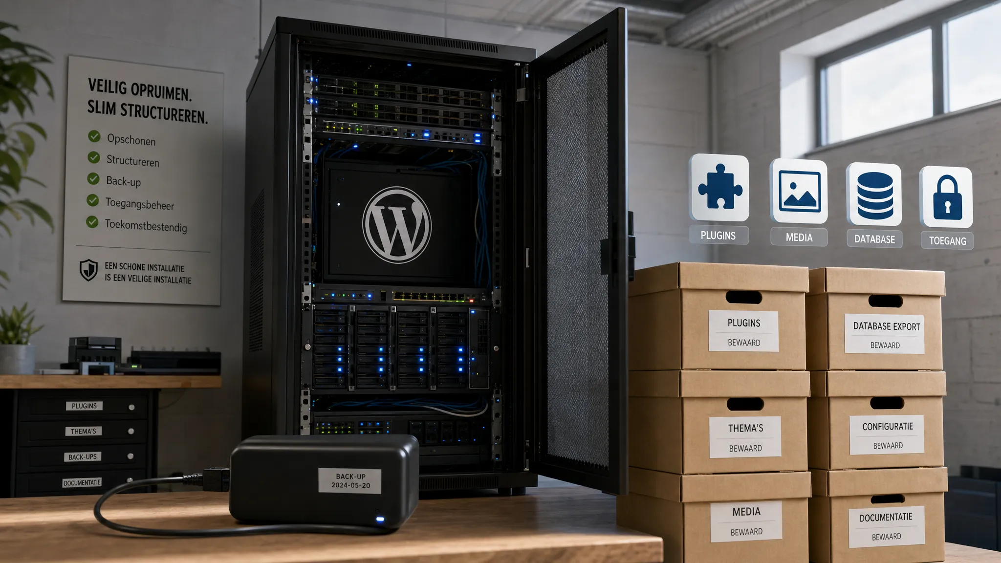 WordPress opschonen voor meer snelheid en veiligheid